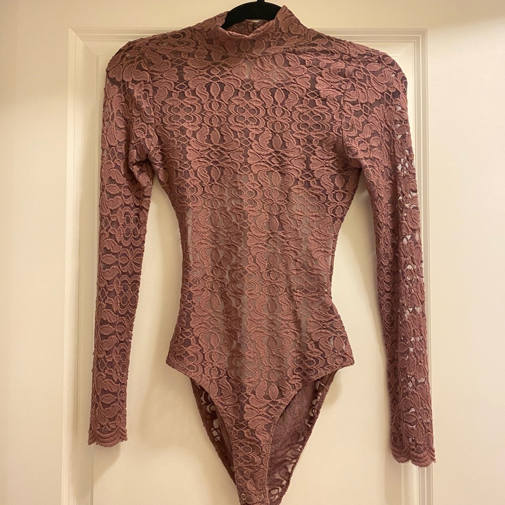 Mauve Bodysuit.